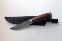 Ножи из дамасской стали с никелем